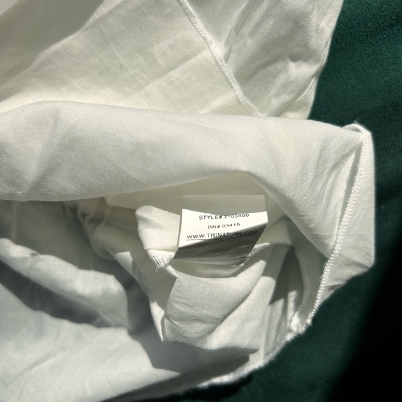 Trina Turk White Blouse small - Picture 7 of 7